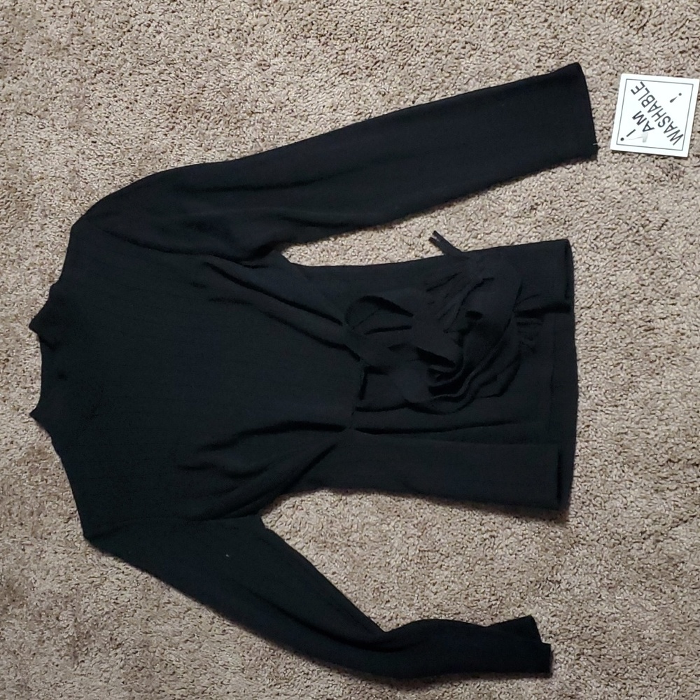 Mockneck lemmie for nina leonard sweater